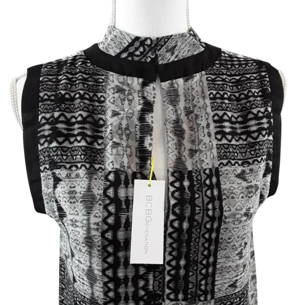 NWT BCBGeneration Patchwork Pattern Contrast Bind… - image 7